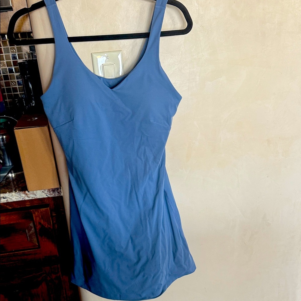 Lululemon blue dress- new without tags.  Too small for me